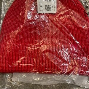 Lululemon Red Knit Beanie